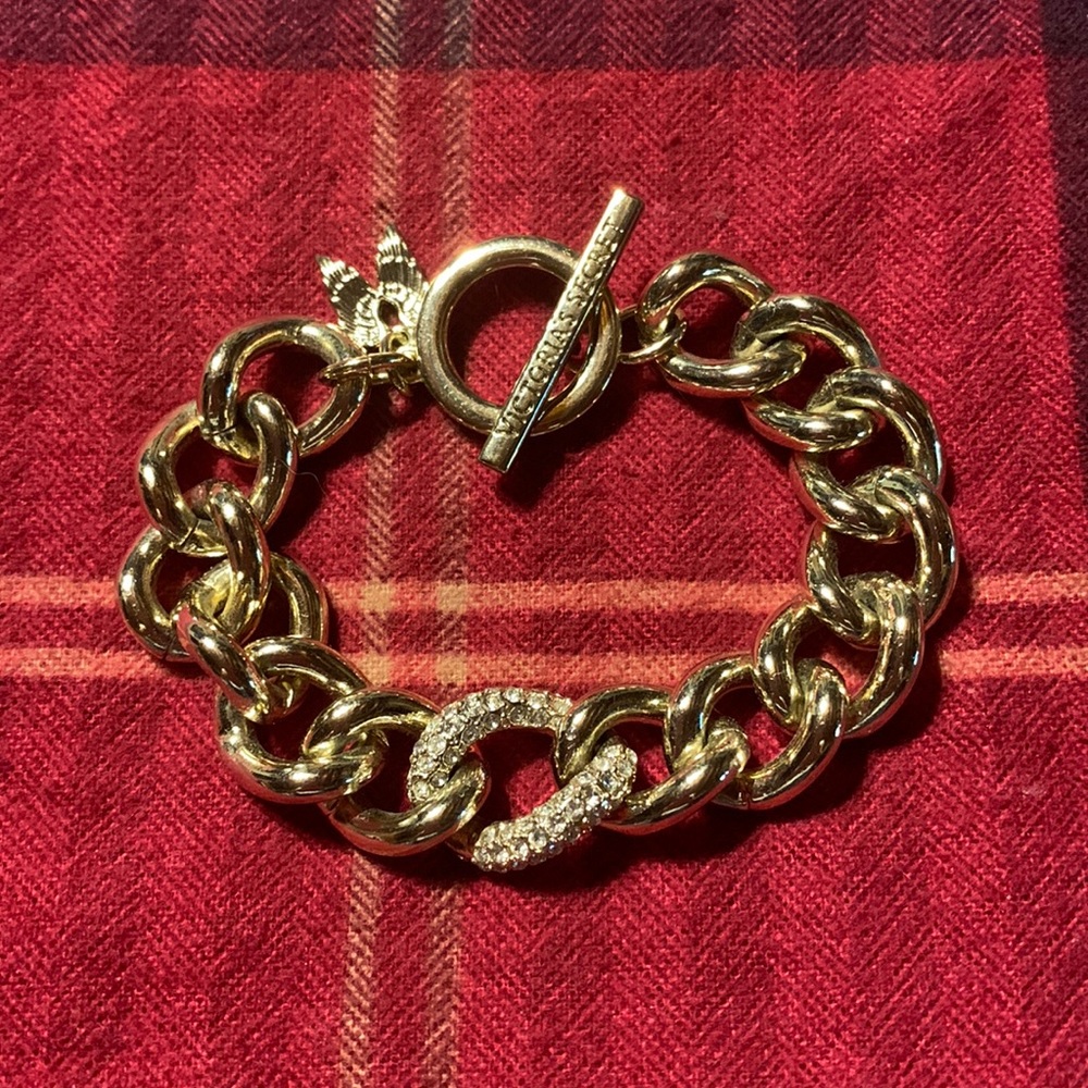 Victoria’s Secret bracelet.